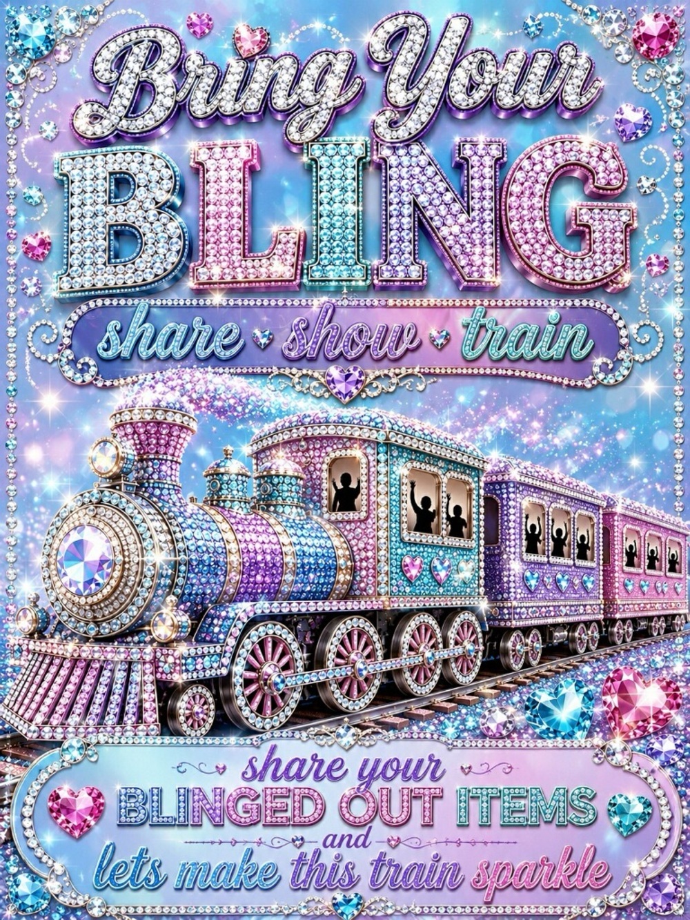 💎 Bring Your Bling 💎 All Day Monday Share Show